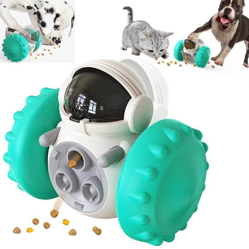 Cat And Dog Toys Slow Food Interactive Balance Car Multi functional Fun Development Smart Pet Feeding Dog Toy Car Pets Products